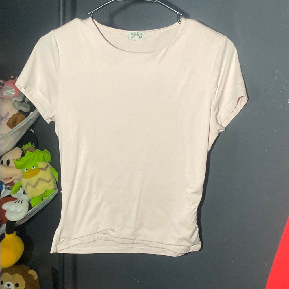 Soft Blush Short Sleeve Tee